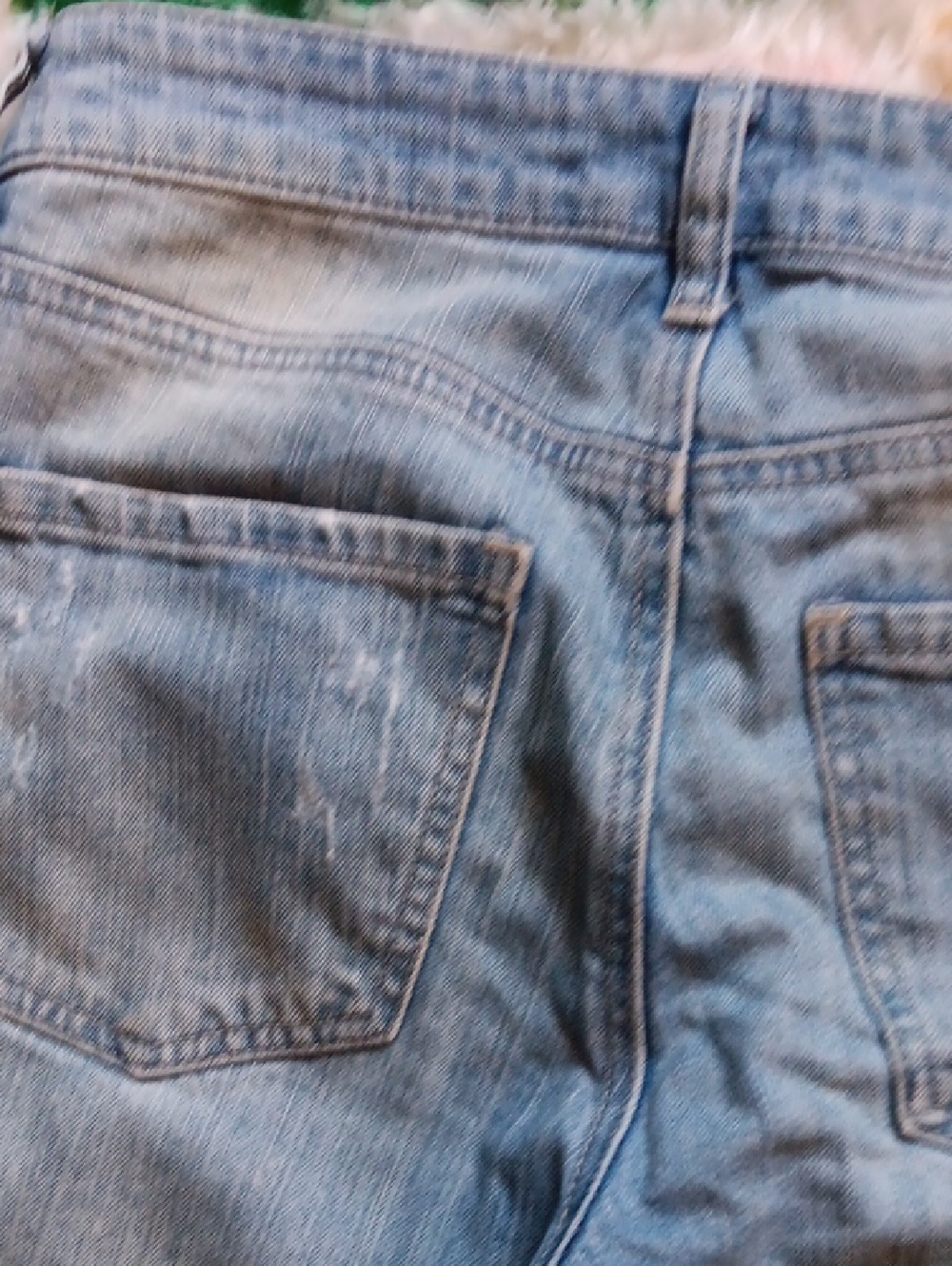 Numero Light Blue Distressed Women’s Jeans - Picture 7 of 9